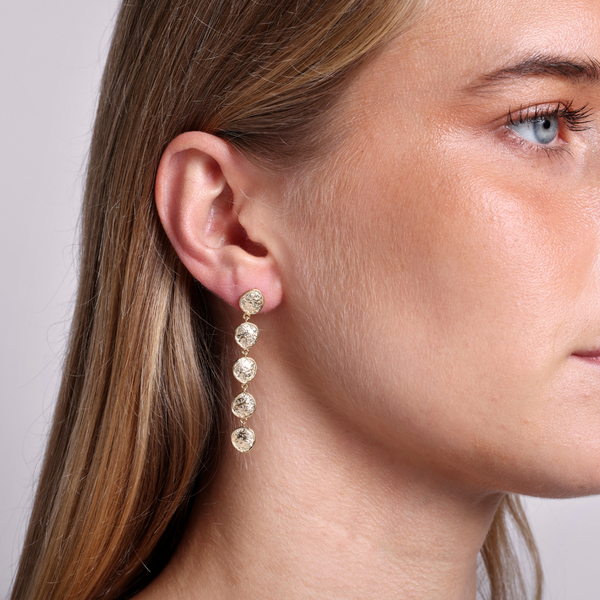 Bornholm Lenk Earring, 18K Goldplated